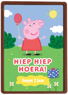 Peppa Pig Hiep Hiep Hoera
