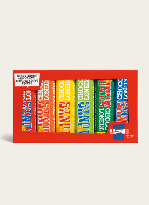 Tony Chocolonely Regenboog-proeverijtje | Tony