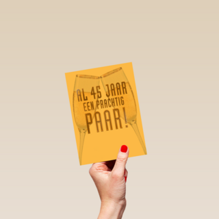 Al 45 jaar een prachtig paar