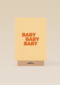 And C Baby Baby Baby kaart oranje