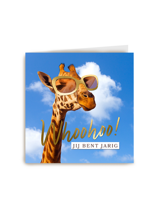Verjaardagskaart Hallmark | Woohoo Giraf Jarig