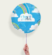 Ballon Sterkte Regenboog Multi Eco
