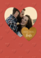 valentijnskaart foto rood heel veel liefs