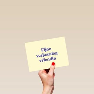 verjaardagskaart vrouw hip fijne verjaardag vriendin