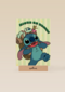 Stitch Aloha op kamp kaart