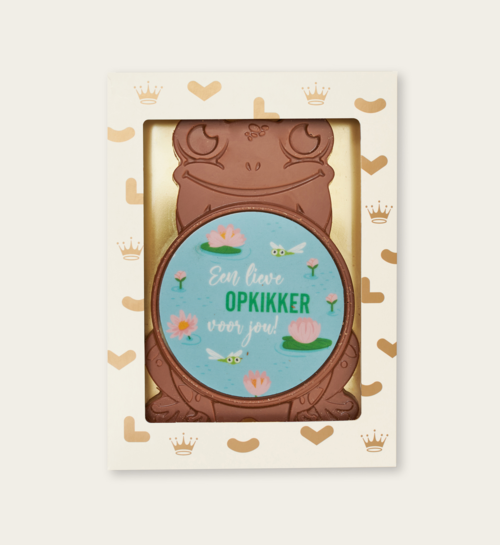 Chocolade Kikker Opkikker Voor Jou