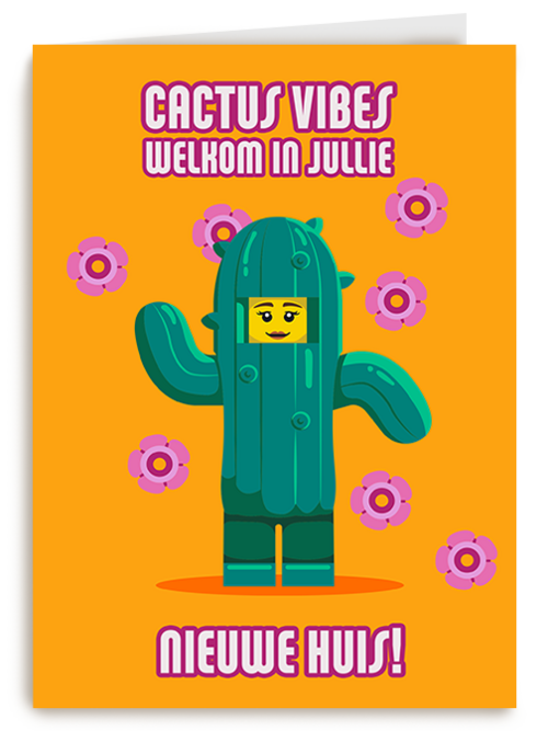 Lego Cactus Nieuw Huis