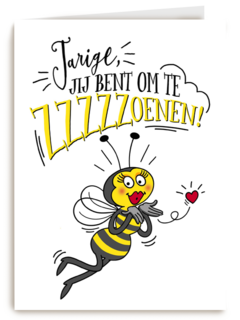 verjaardagskaart je bent om te zzzzzoenen