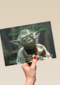 verjaardag kaart yoda