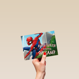 Avonturen beleven op kamp met Spiderman