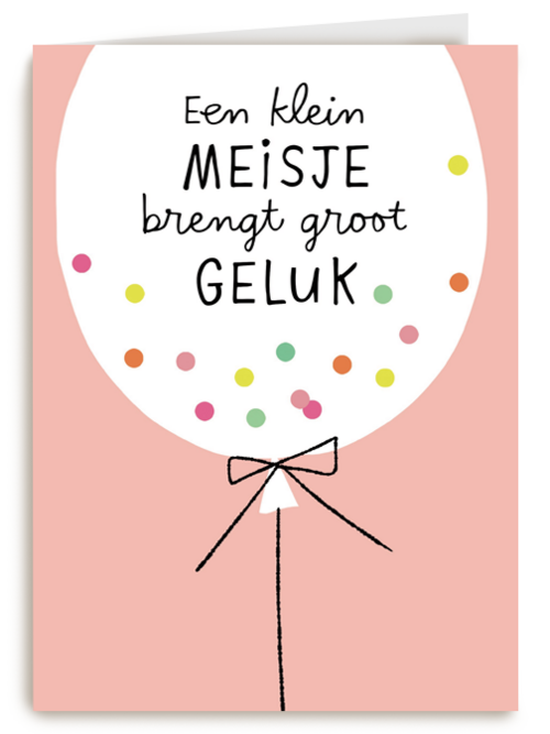 ballon met confetti