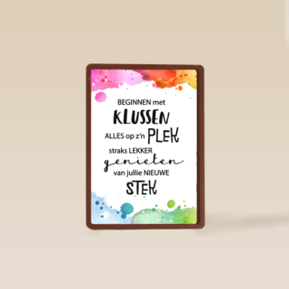 verbouwing kaart beginnen met klussen