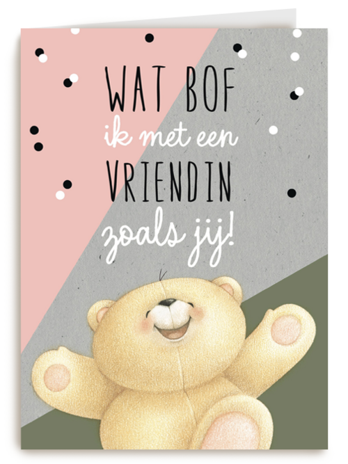 Kaart Hallmark | Vriendschap | Forever Friends Wat Bof Ik Met Een Vriendin Zoals Jij