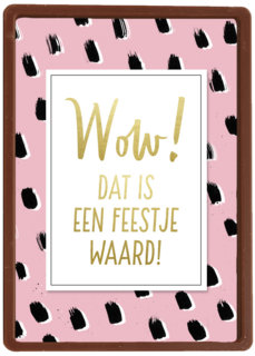 dat is een feestje waard