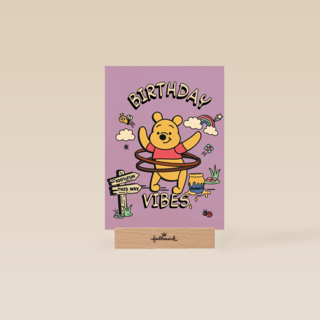 Winnie de Poeh verjaardagskaart birthday vibes