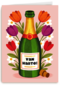 Verjaardag Bloemen En Champagne