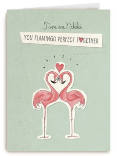 verloofd your flamingo perfect together