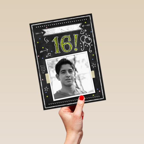 Verjaardag 16 jaar
