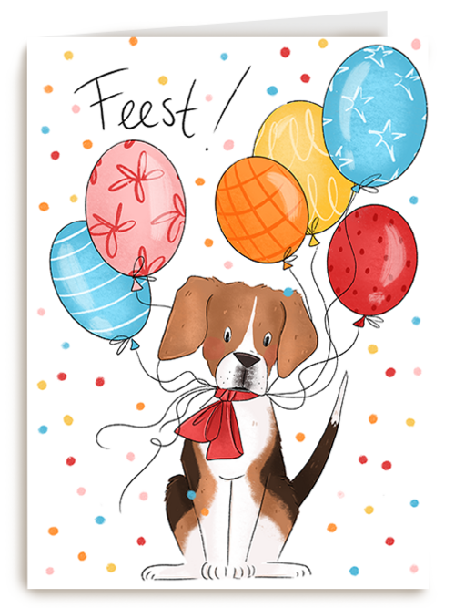 Matia Feest ballonen hond