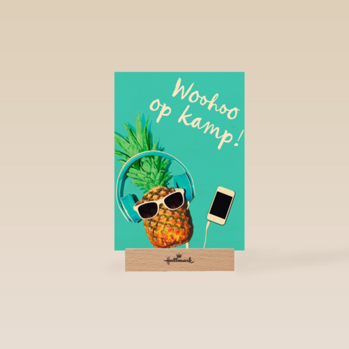 woohoo op kamp ananas