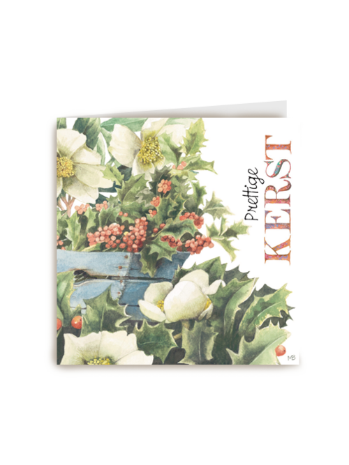 Xmas marjolein bastin bloem blad bes gezellige kerstdagen