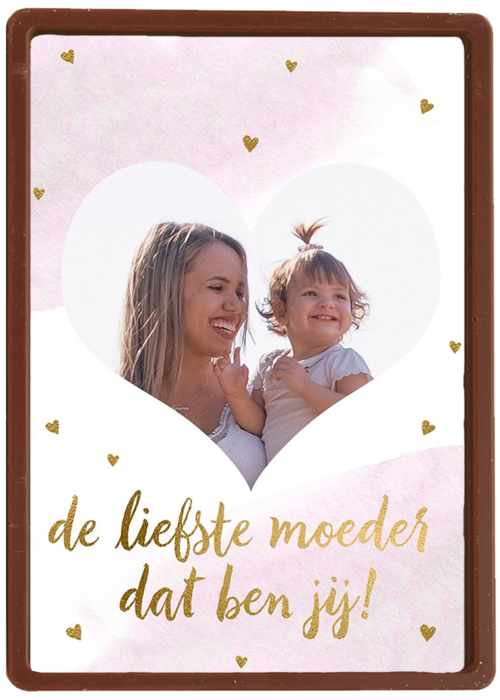 Kaart Hallmark | Moederdag | Fotokaart Moederdag De Liefste Moeder Dat Ben Jij