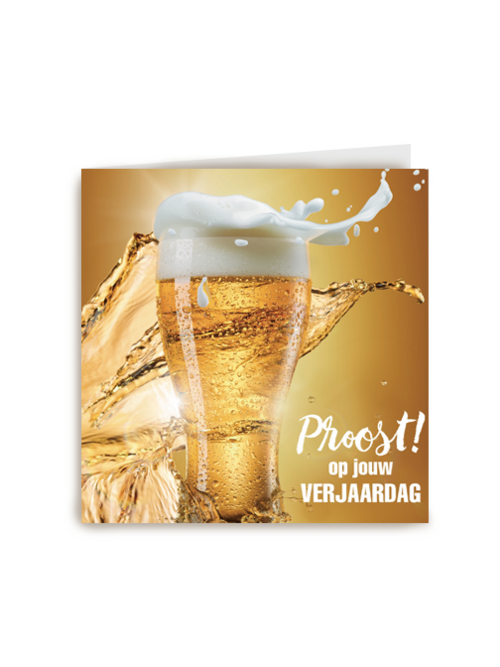 biertje proost fijne verjaardag
