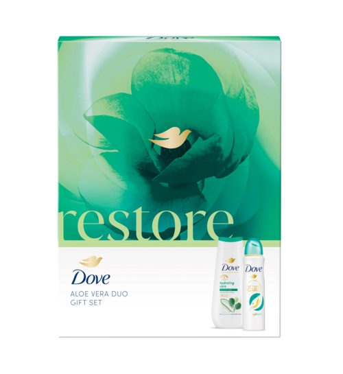 Dove Advanced Care Aloe Duo Cadeauset
