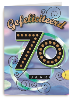 leeftijd zeventig gefeliciteerd