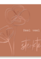heel veel sterkte met metallic bloem