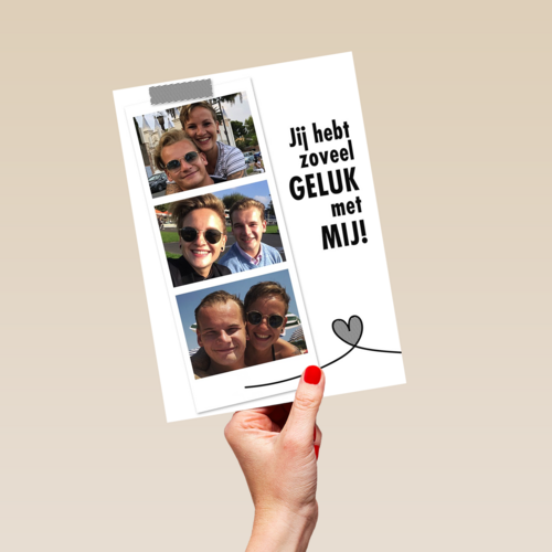 zoveel geluk met mij