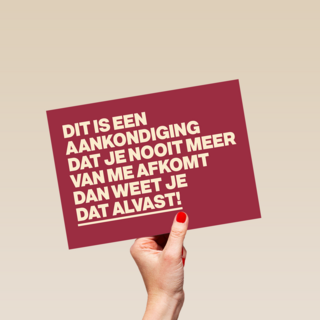 andC aankondiging