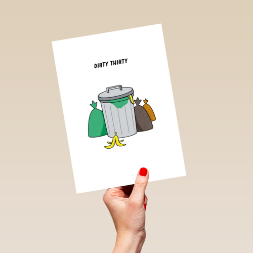dirty thirty with trash