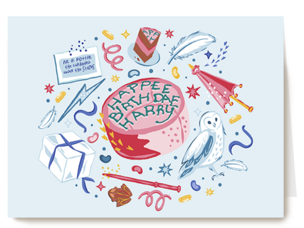 Harry Potter verjaardagstaart