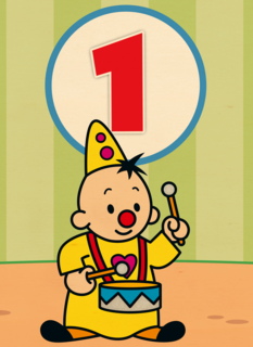 Bumba verjaardagskaart 1 jaar