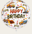 Ballon Happy Birthday Bouw Multi