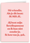 Vriendschapskaart vrouw missen powervrouw