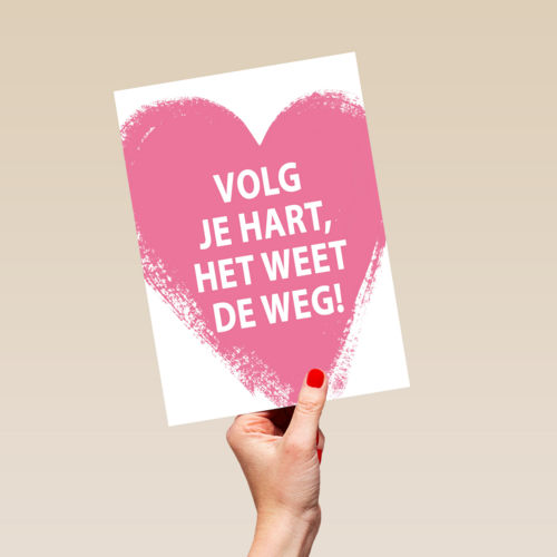 Sterktekaart volg je hart