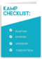 sporta op kamp kaart checklist