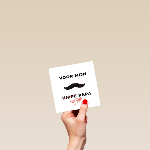 Voor mijn hipster papa