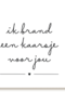 Kaarsje branden