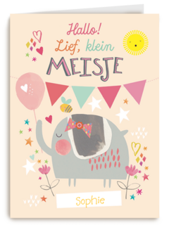 baby dochter hallo lief klein meisje