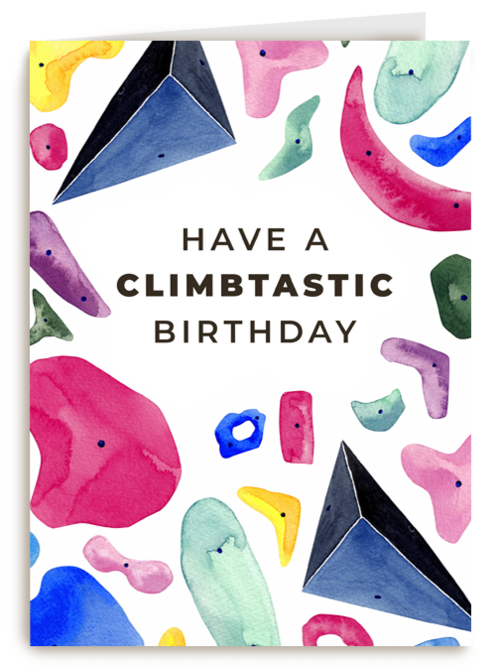 have a climbtastic birthday