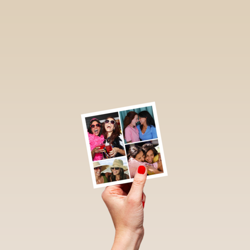 fotokaart collage vier