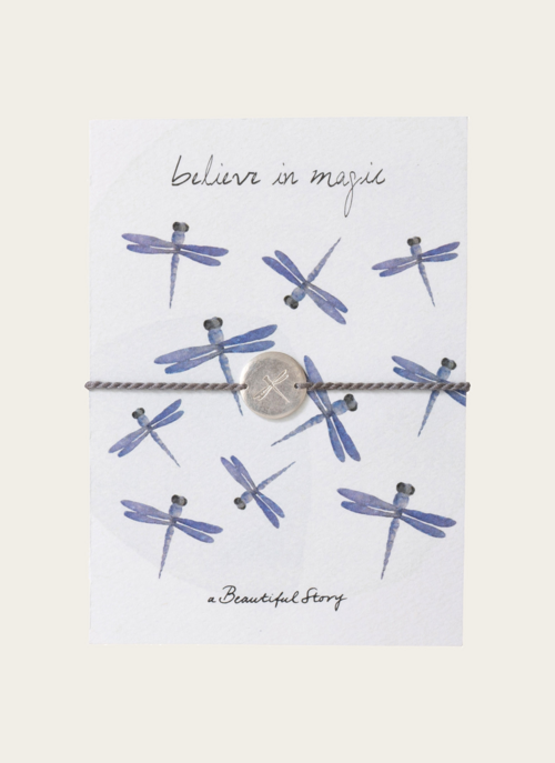 A Beautiful Story Sieraden Ansichtkaart Libelle | A Beautiful Story Cadeau Modeaccessoires |