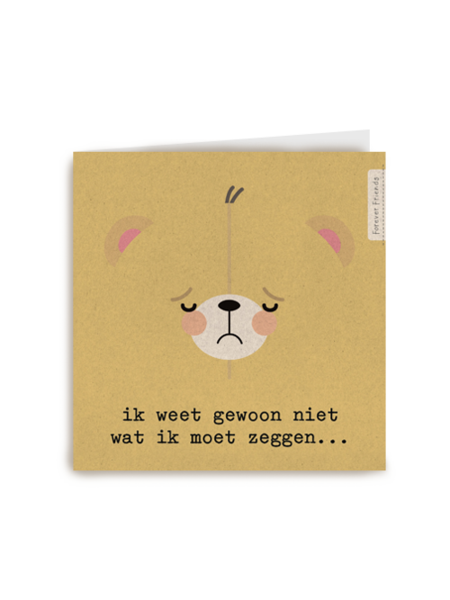 ff weet niet wat ik moet zeggen