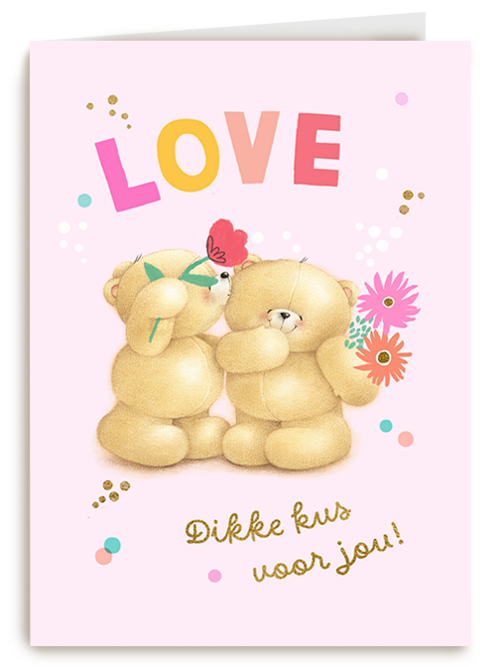 Kaart Hallmark | Valentijn | Valentijn Love Forever Friends