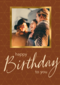 Verjaardag kaart foto stijlvol happy birthday to you