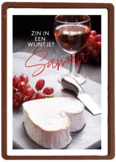 Valentijn zin in een wijntje