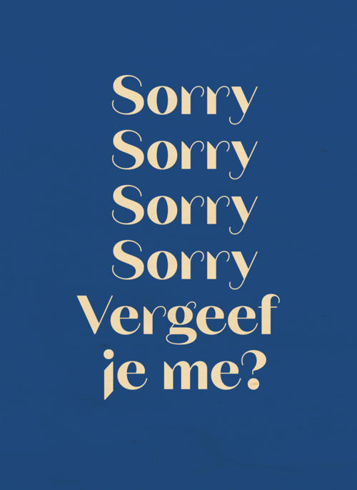 AndC Sorry vergeef je me